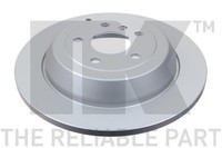 2X Bremsscheibe NK 313391 FüR W164 W251 V251 Mercedes Klasse 280 CDI Matic 164