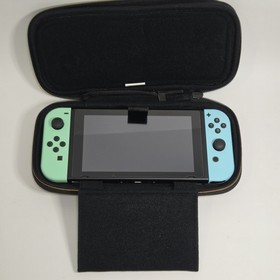 Nintendo Switch Animal Crossing Horizons Edition w/ Travel Case - Factory Reset