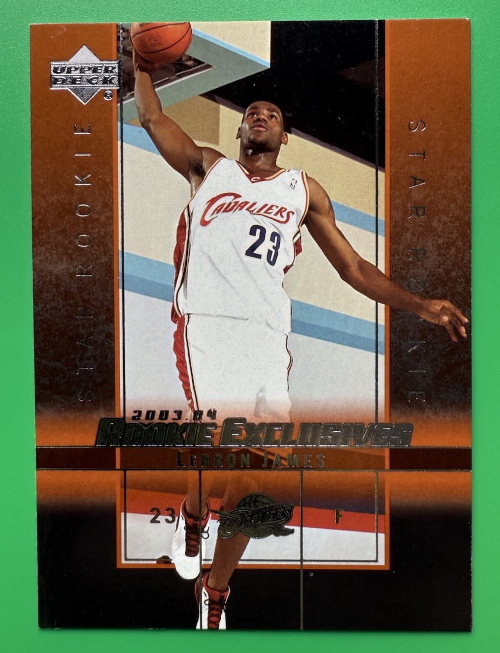LeBron James 2003 Upper Deck Rookie Exclusives #1 Base Price