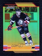 2003 Bowman Chrome Draft Picks & Prospects Gold Refractor 42/50 Chris Drury 0n64