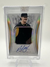 2025 Panini Flawless Paul Skenes Patch On Card Auto /25 (AU, MEM) #FPA-PS