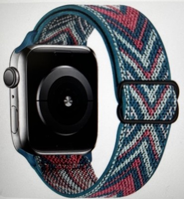 NEW Stretchy Solo Loop Strap Compatible for Apple Watch Band 42 44mm