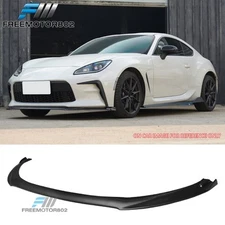 Fits 22-25 Toyota GR86 Matte Black Front Lip Bumper Lower Splitter ABS V7 Style