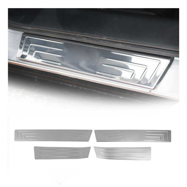 Einstiegsleisten TüRschweller FüR Hyundai Ix35 2010-2024 Edelstahl Chrom 4Tlg-image