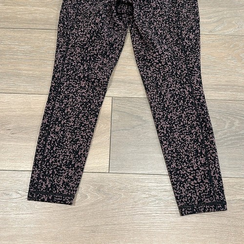 Leggings attivi ATHLETA marrone nero saluto scorta tasca ghiaia stretti taglia S - Foto 6 di 13