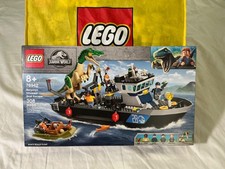 LEGO 76942 Baryonyx Dinosaur Boat Escape Set Parts List