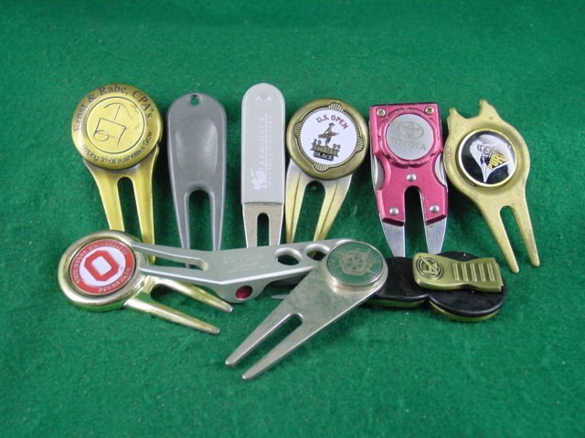 Lot of 10 Golf Divots