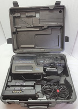 Untested Magnavox Movie-Maker VHS Camcorder Recorder With Case etc vr9244av01 