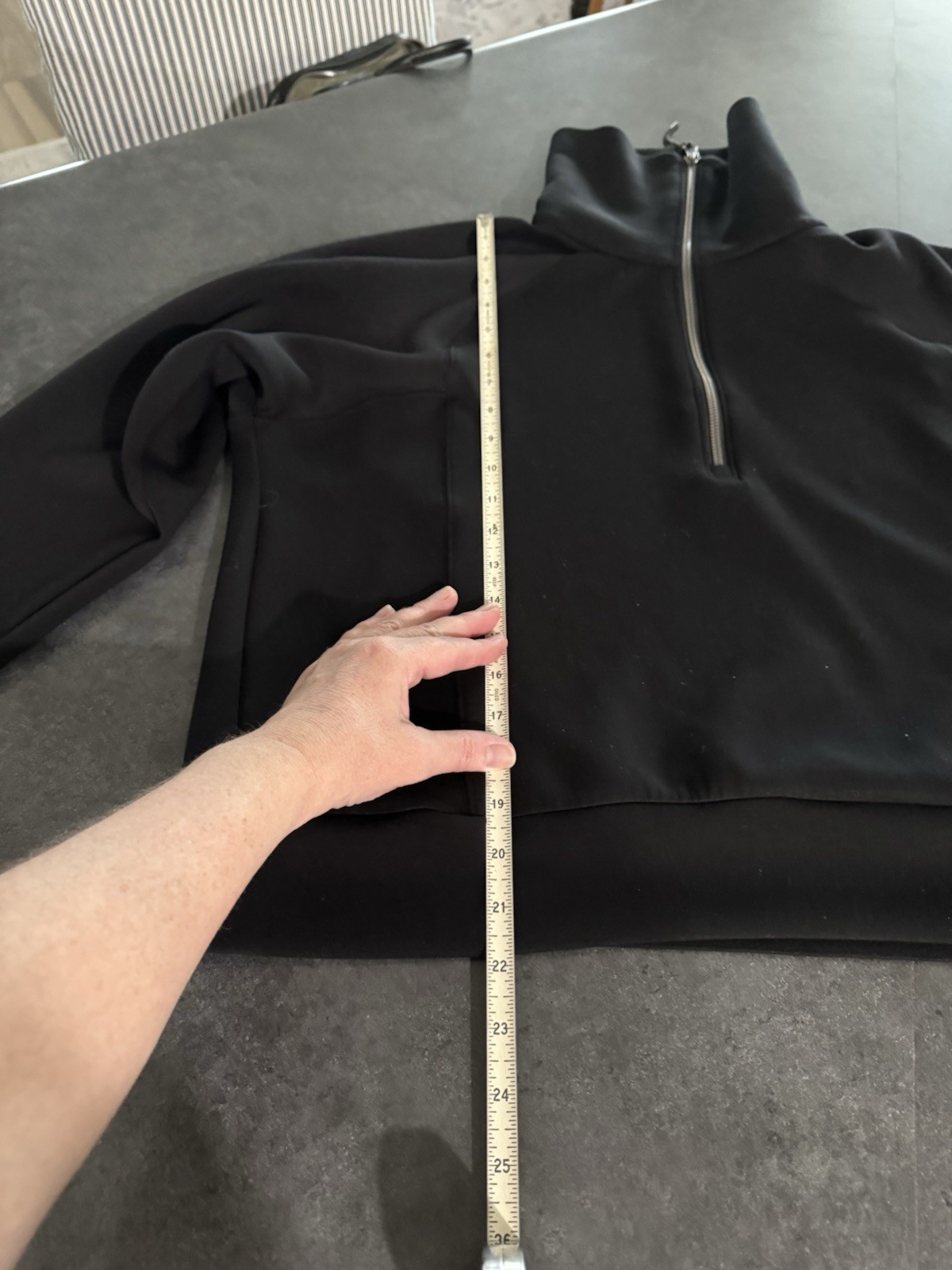 SPANX AirEssentials Half Zip Pullover Sweatshirt … - image 8