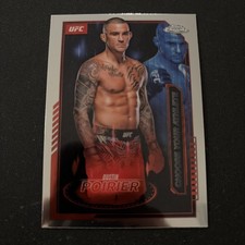 2025 Topps Chrome UFC - Mission Control Dustin Poirier #MCL-1