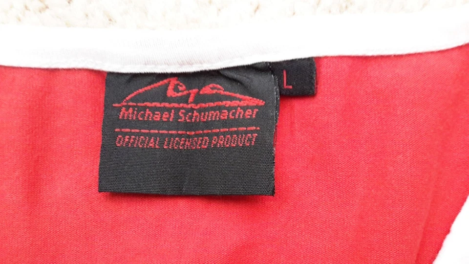 Camisa De Colección Michael Schumacher Mujer L Fórmula 1 Campeón del Mundo de Carreras Usada Foto 4 de 4