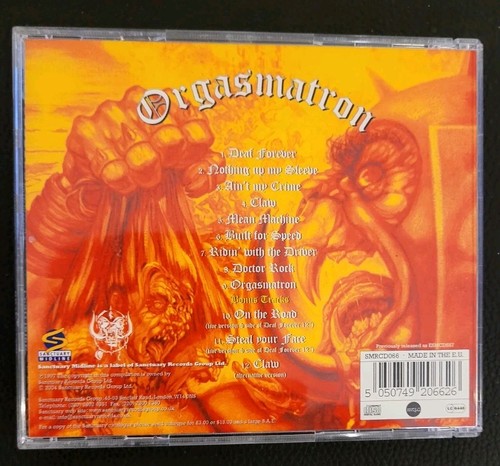 CD ⚠️ Bitte Beschreibung lesen! Motörhead orgasmatron - Bild 2 von 2