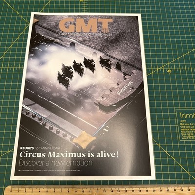 2021 Rare REUGE Circus Maximus leaflet about The Art Of Mechanical Music boxes