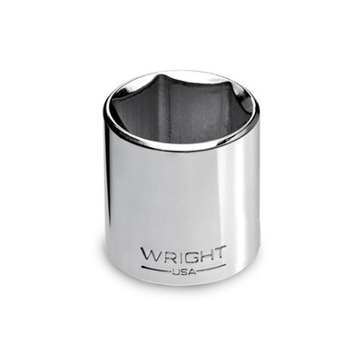 Wright Tool 3028 3/8 Drive 7/8-Inch 6 Point Chrome Socket
