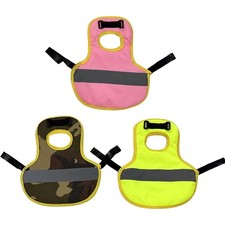 Chicken Saddle for Hens 3 Pack Reflective Chicken Aprons Adjustable Straps
