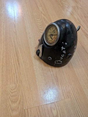 Ducati Puch Aermacchi Headlight Lamp Bucket VDO Speedometer 90 mph