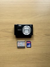 Sony Cybershot W800 Digital Compact Camera with 5x Optical Zoom | Black