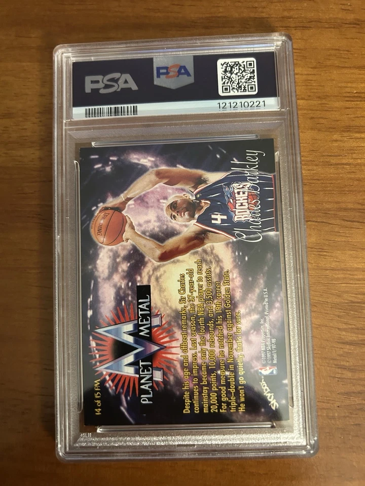 Metal Universe 1997-98 - Planet Metal Charles Barkley #14 PM Foto 2 de 2
