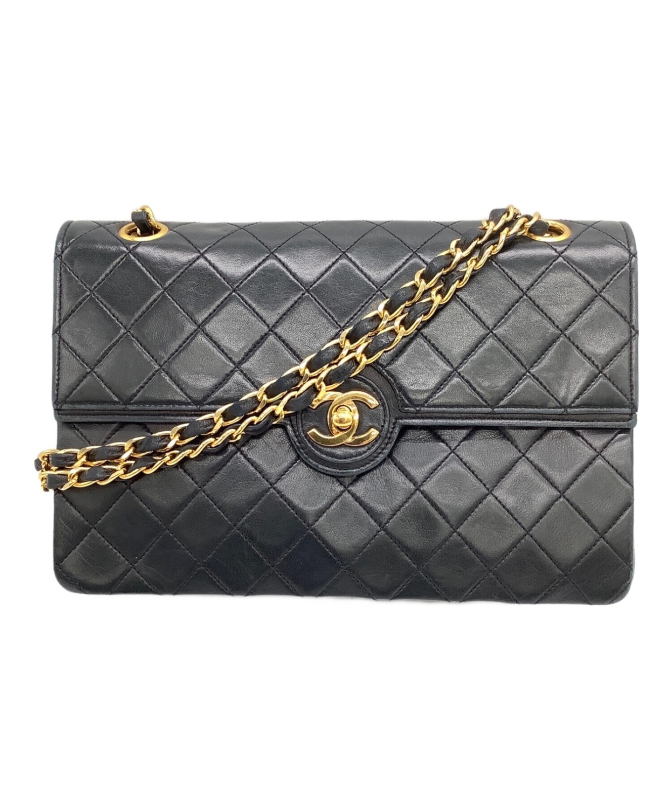 CHANEL Double Chain Shoulder Bag  #521