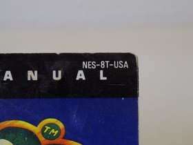 Nintendo NES Battletoads Instruction Manual NES-8T-USA Authentic Original