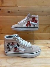 Vans x Disney Sk8 Hi Mickey Minnie Flowers hi top shoes - mens 4.5 / Women  s 6