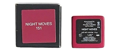 NARS 2 Pack NIB  Night Moves  Powermatte Long Lasting Lipstick, Deep Plum #151