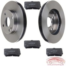 MAZDA 323 F V 1.5 SET 2 Bremsscheiben 4 Beläge vorne