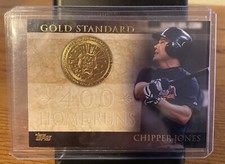 2012 Topps Gold Standard Chipper Jones #GS-35 Atlanta Braves MLB Baseball