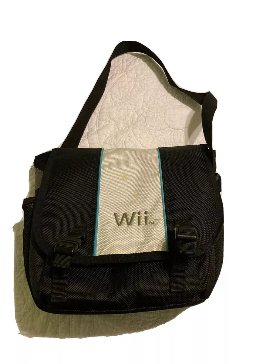 Official NINTENDO WII Console Carry Case MESSENGER BAG Travel Shoulder Bag