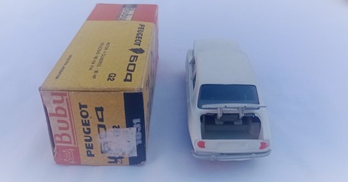 buby argentina diecast metal toy 1/43 peugeot 504 white - Picture 3 of 7