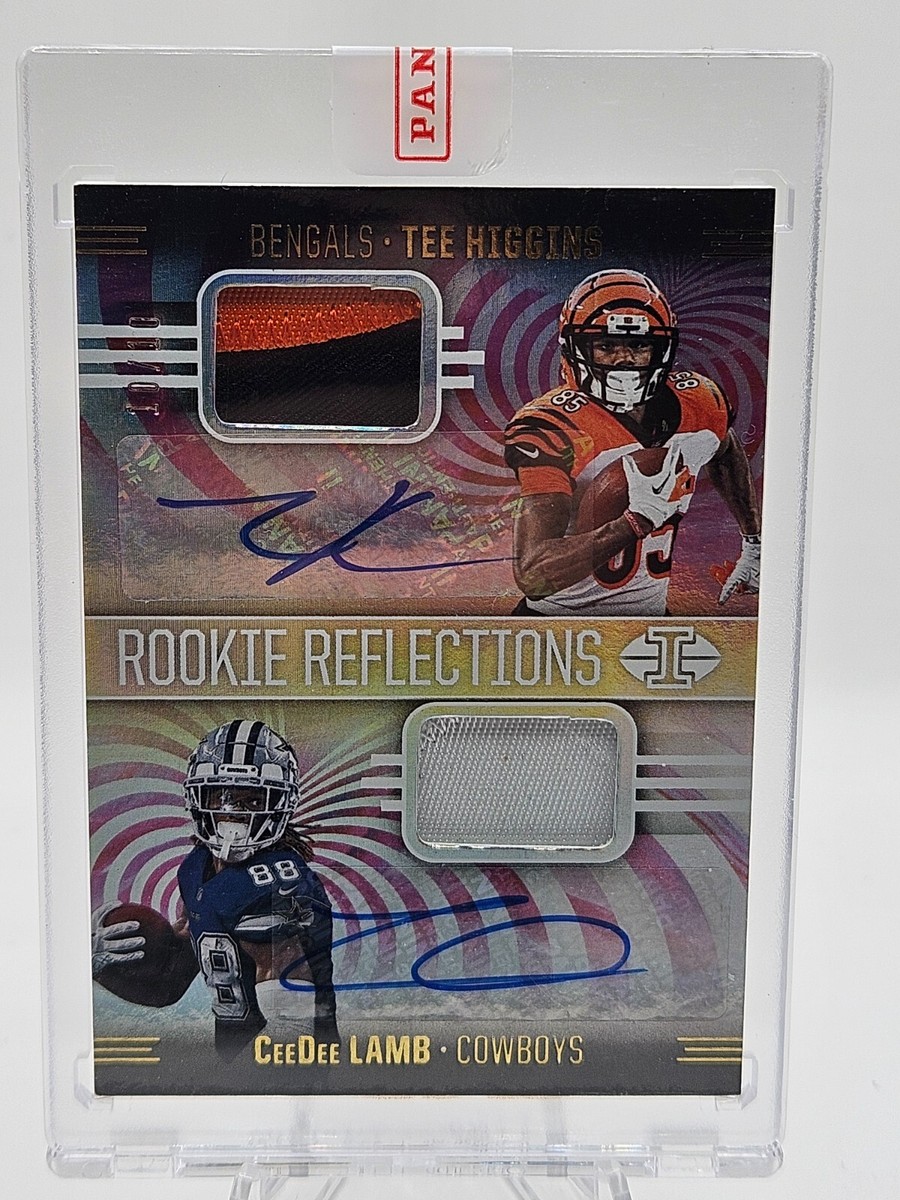 2020 Panini Illusions GLD Rookie Tee Higgins Ceedee Lamb Dual