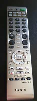 Sony RM-VL600 8-Device Universal Learning Remote NO BATTERIES 