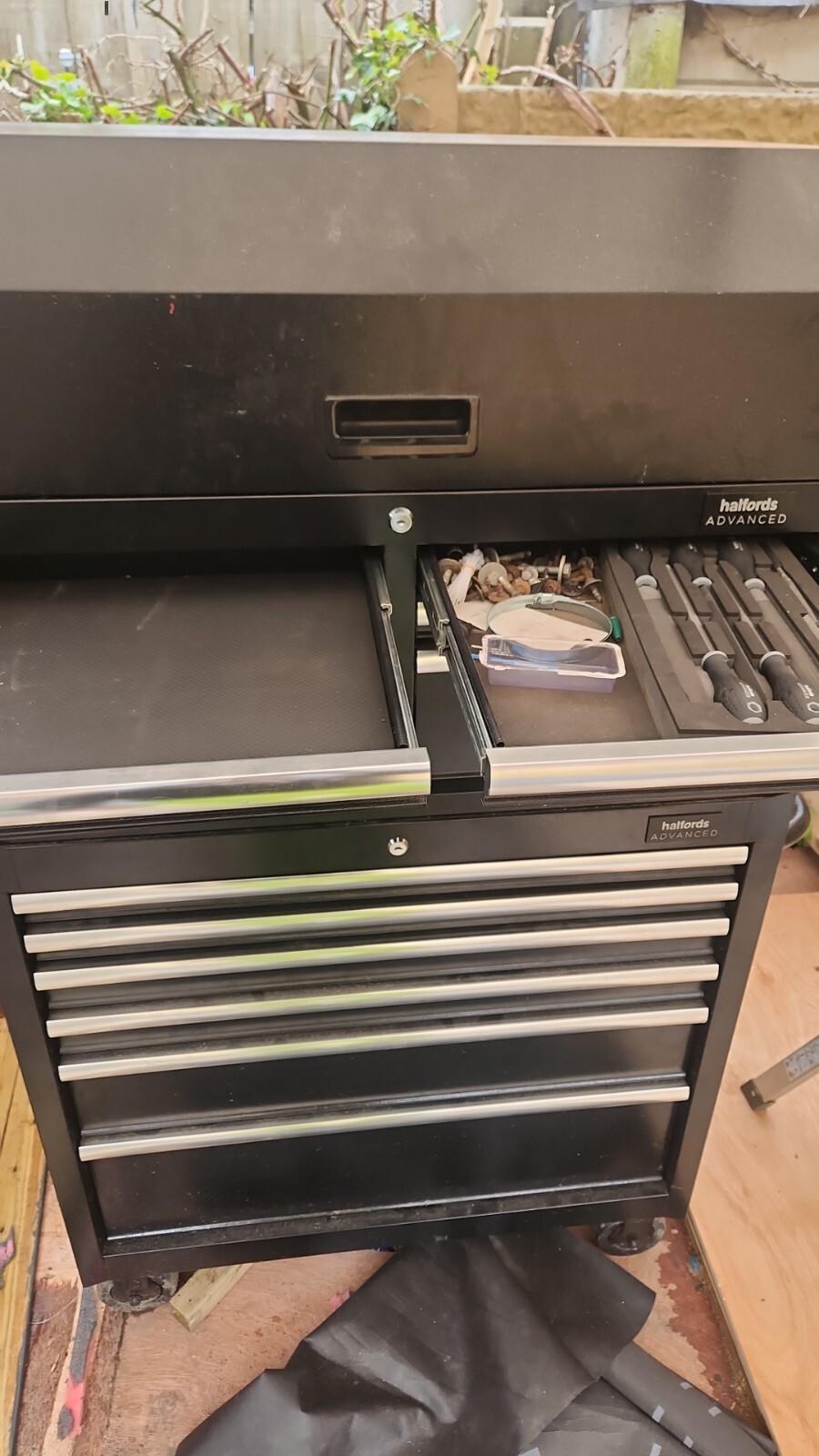 Halfords Advanced 36" Extra Wide H/DUTY Tool Chest & 6+6