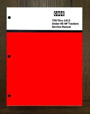 Manuale officina trattore di servizio 885 990 995 996 valigetta (90 CV e meno) idraulica