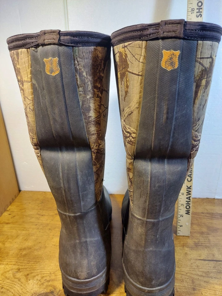 Botas rastreadoras Field & Stream para hombre 7 mm neopreno Rutland camufladas negras talla 10 Foto 3 de 4