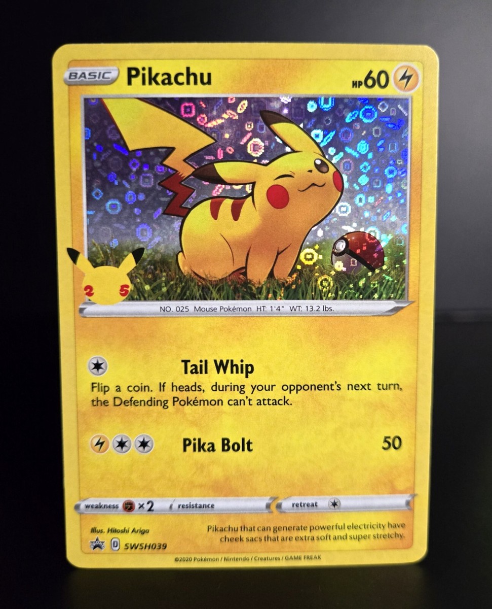 Pokémon TCG - PIKACHU SWSH039 - Holo General Mills Promo Pokémon TCG - PIKACHU SWSH039 - Holo General Mills Promo