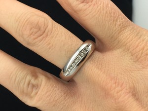 10k-White-Gold-1-10ctw-Diamond-Wedding-Band-Ring-Sz-10-GB-332