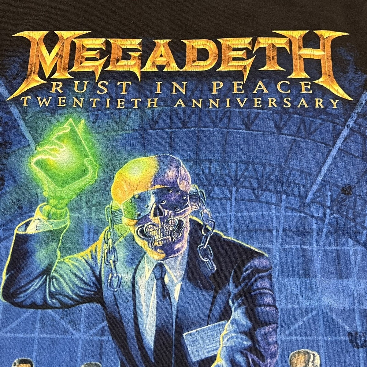 トップス MEGADETH 2004 RUST IN PEACE anvil XL Megadeth - Rust In Peace T-shirt | eBay