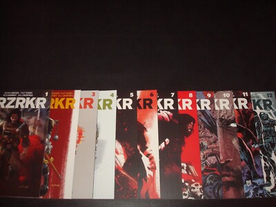 BRZRKR 1-12 Complete Set Comic Lot Keanu Reeves Kindt BOOM Studios