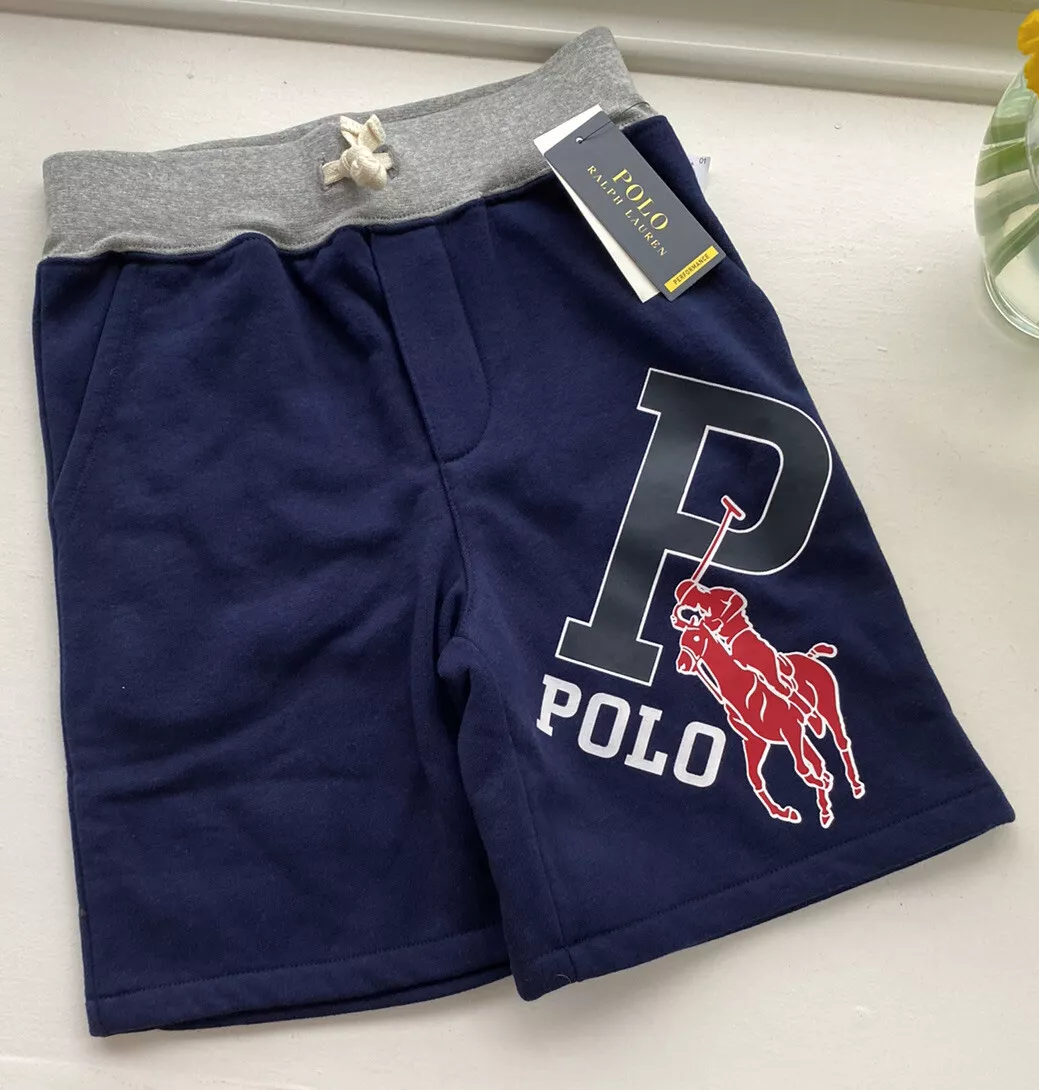 Ralph Lauren Polo Performance Boys Sweat Shorts Age 14 16 Years