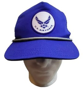 帽子 DEADSTOCK 90s USA Air Force Cap AIR FORCE STRAPBACK DEADSTOCK HAT CAP VINTAGE C5 | eBay