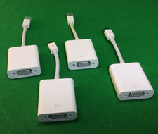 Lot of 4 ~OEM Apple Mini Display Port /(Thunderbolt 2) to VGA Adapter A1307