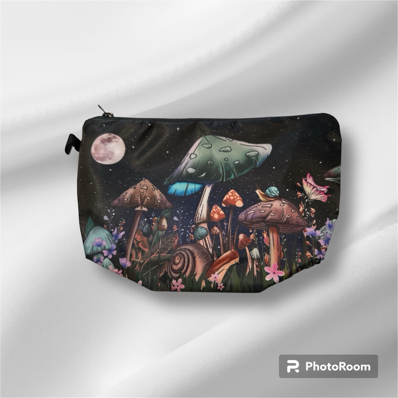 Stylish Waterproof Makeup Bag for Travel and Essentials  -image