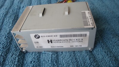 02-10 BMW 525i 530i 528 M6 M5 535 745 Radio Stereo Small Amplifier Amp OEM