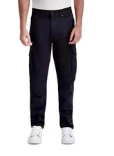 NWT $149 Karl Lagerfeld Paris Cargo Pants, Black 5 Pocket Jeans Men's Size 36
