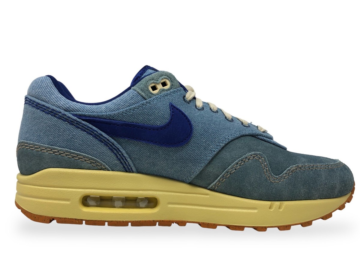 Nike Air Max 1 PRM Dirty Denim Mens Lifestyle Running Shoes  display picture 2