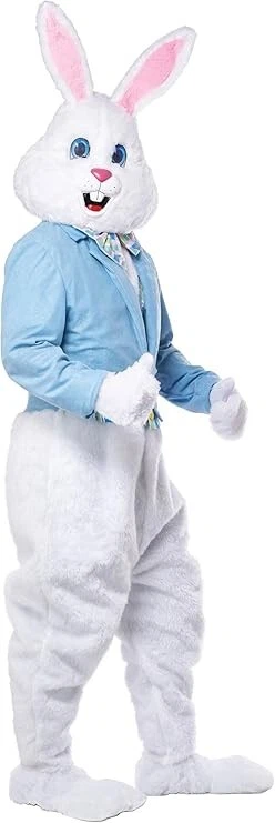 Disfraz California Conejito De Lujo Pascua Adulto Hombre Halloween Traje 01567- Talla Plus Foto 3 de 4