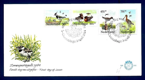 NETHERLANDS - NETHERLANDS - 1984 - ENVELOPE - FDC - Special Cancellations. Complete Series