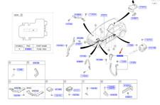 KIA NIRO MK1 Alternator Terminal Cap 91970G2200 NEW GENUINE