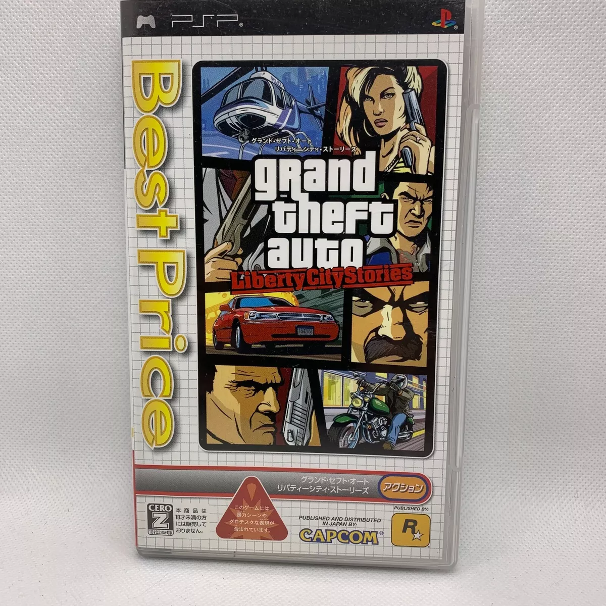 Grand Theft Auto: Liberty City Stories Sony PSP Video Game 